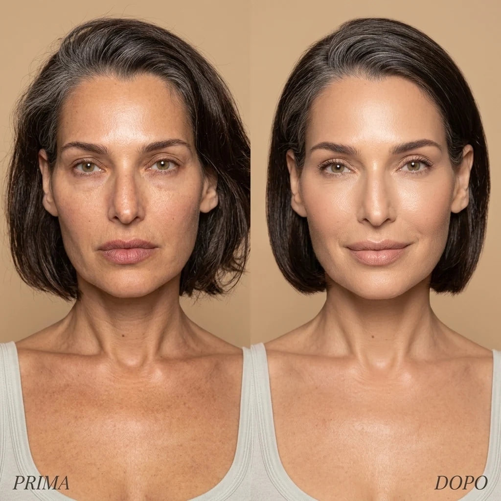 Prima e Dopo MiraGlow
